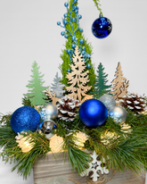 Snowy Grinch Tree Forest