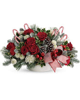 Jolly Candy Cane Bouquet