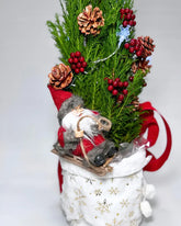 Santa's Sleigh Christmas Tree
