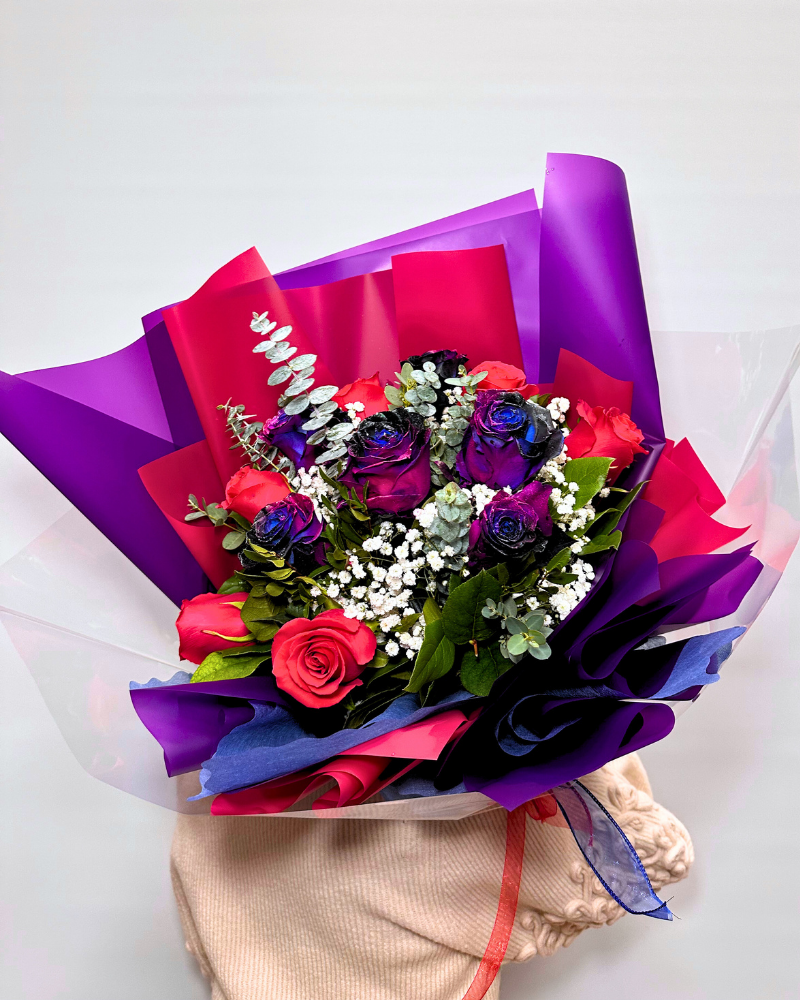 Enchanted Twilight Rose Bouquet