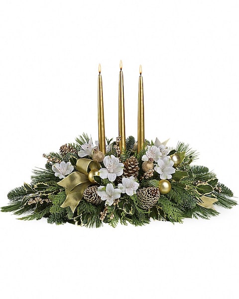 Royal Christmas Centerpiece